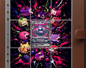 Morpeko (Pitch Black Set) Extended Art Print • 9-Pocket Binder Insert (Digital Download)