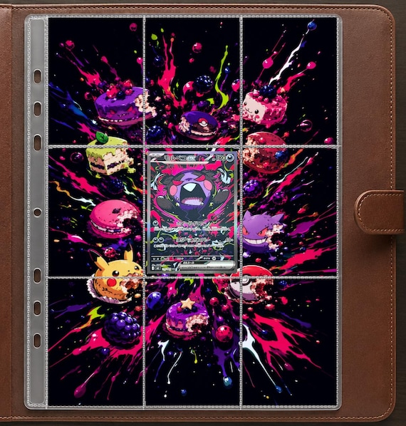 Morpeko (pitch Black Set) Extended Art Print • 9-pocket Binder