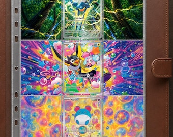 Vikavolt, Wattrel & Marill (Ascended Heroes Set) Extended Art Prints • 9-Pocket Binder Inserts (Digital Download)