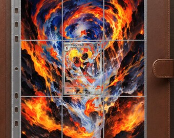 Armarouge (Pitch Black Set) Extended Art Print • 9-Pocket Binder Insert (Digital Download)