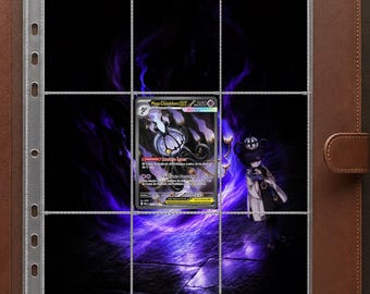 Mega Chandelure (Pitch Black Set) Extended Art Print • 9-Pocket Binder Insert (Digital Download)
