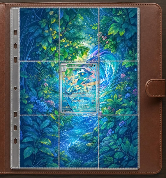 Frogadier (chaos Rising Set) Extended Art Print • 9-pocket Binder