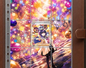 Gwynn (Pitch Black Set) Extended Art Print • 9-Pocket Binder Insert (Digital Download)
