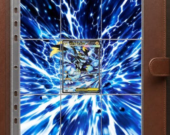 Mega Zeraora (Pitch Black Set) Extended Art Print • 9-Pocket Binder Insert (Digital Download)