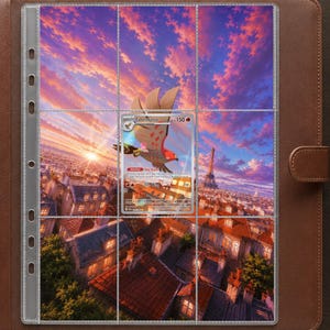 Talonflame (Perfect Order Set) Extended Art Print • 9-Pocket Binder Insert (Digital Download)