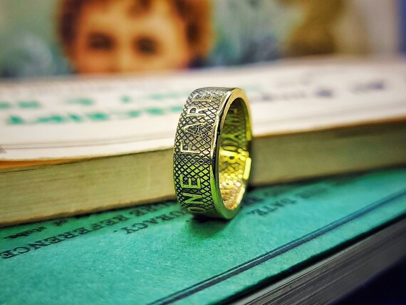 New York City Transit Authority subway transit token COIN RING SIZE 4-11 New York City Transit Authority subway transit token COIN RING SIZE 4-11