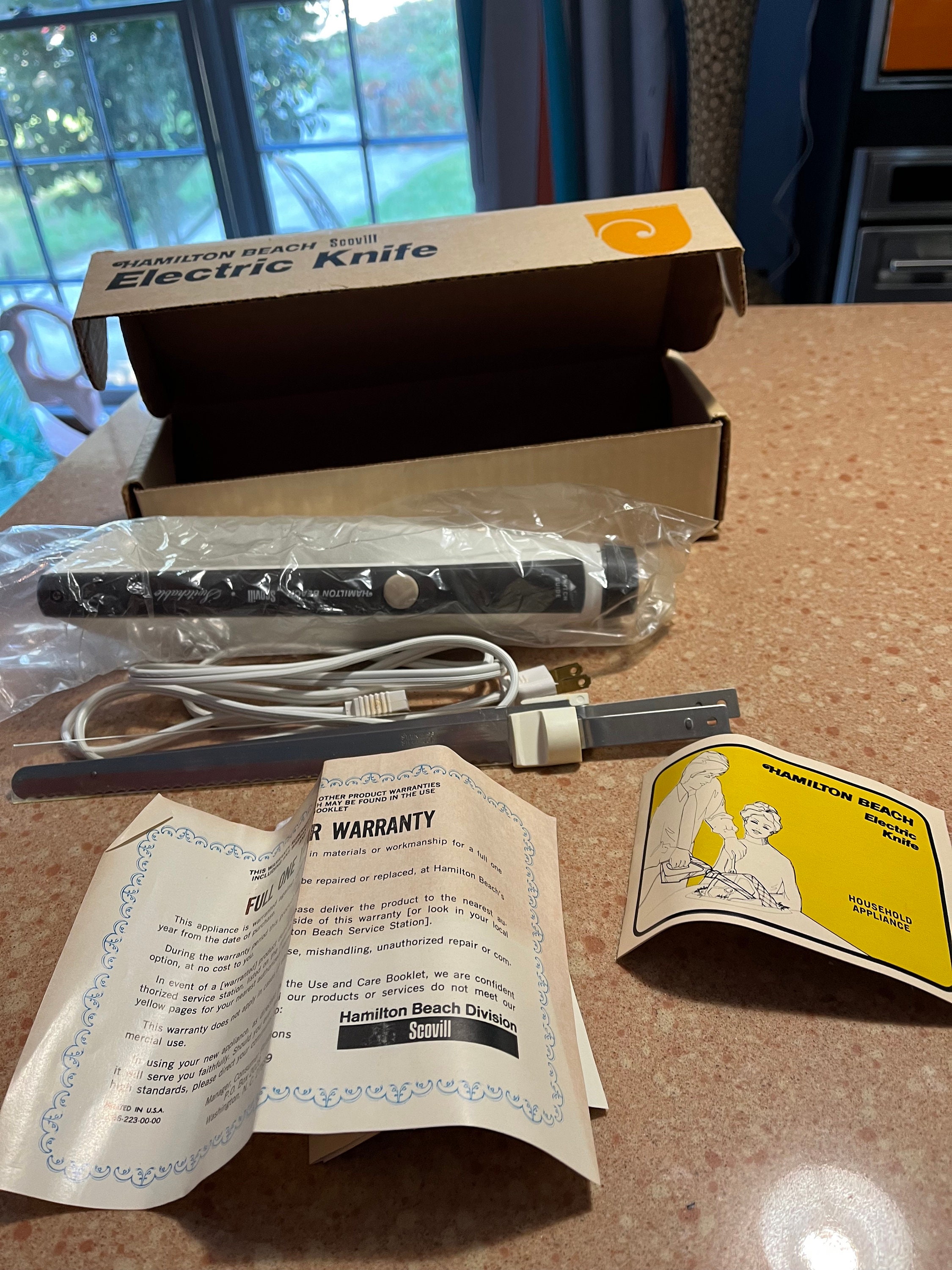 Hamilton Beach Scovill Electric Carving Knife Etsy