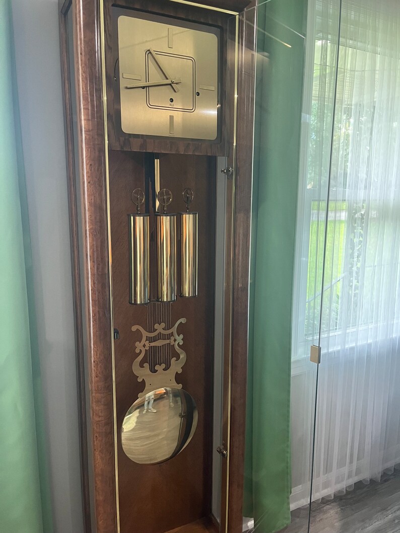 Sligh Modern Grandfather Clock Etsy