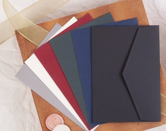 Printed Wedding Invitation Envelopes, Colored Addressed Mailing Envelopes