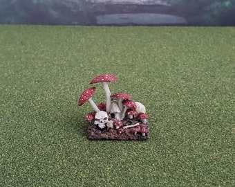 Mushroom and Skull Scatter Terrain for TTRPGs | for DND | for Pathfinder