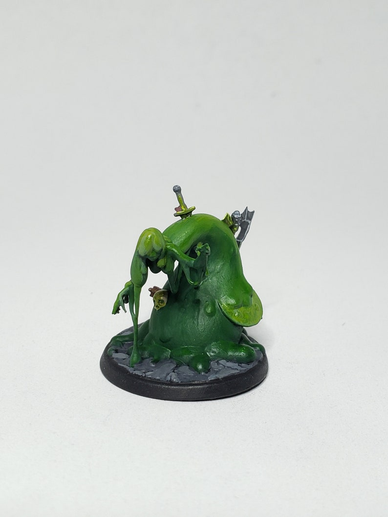 Gelatinous Cube Slime Girl Ooze Girl Monster Mini for Etsy