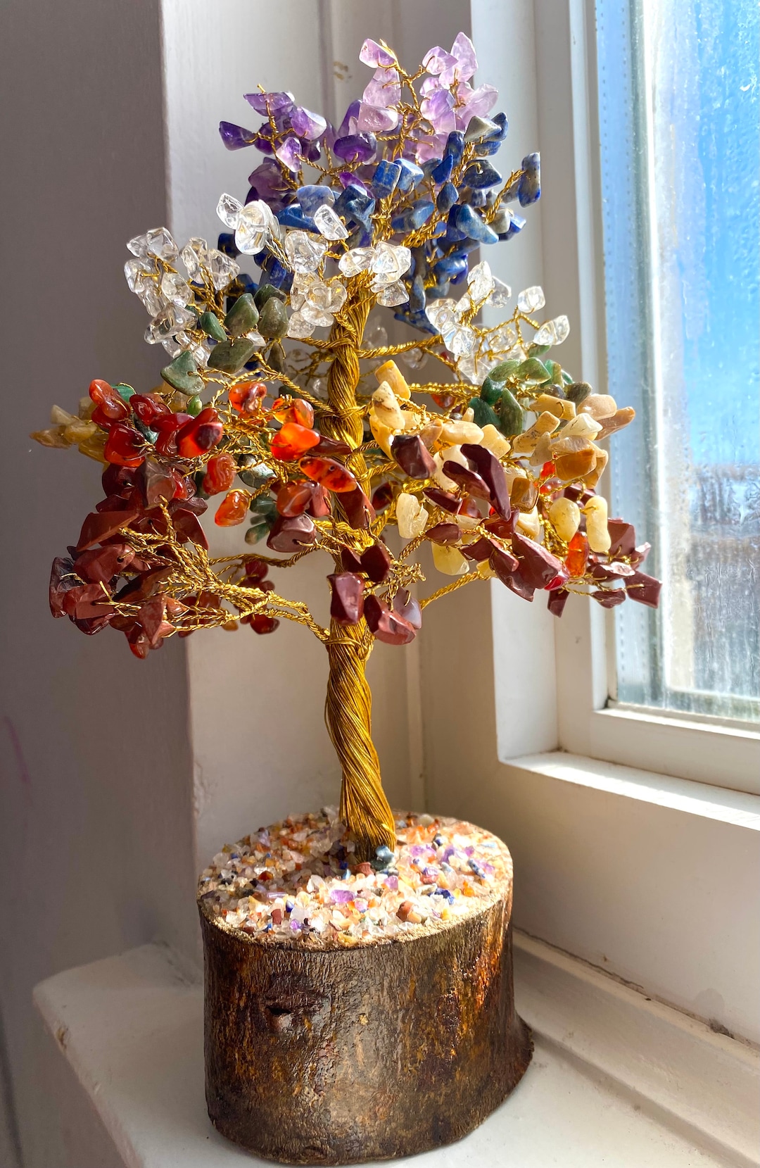 Tree Of Life Healing Crystal Trees For Home Decor, Crystal Tree Of Life