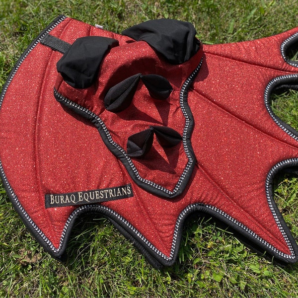 Saddle Pad Dragon Etsy Australia