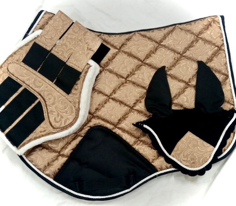 All Purpose Saddle Pad Sets Luxury Special Equestrian All Etsy