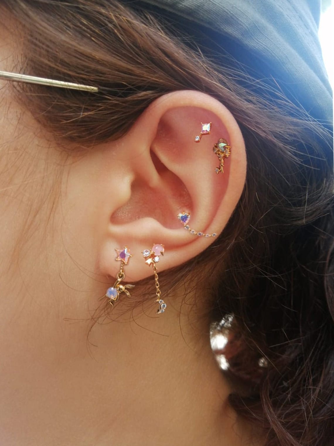 Custom Curated Ear Piercings Etsy