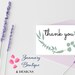 Printable Thank You Card-instant Download 7x5 Inch Card-thank You ...