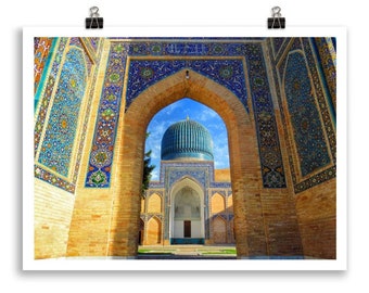 Gur-e-Amir, Ruta de la Seda, Cartel de Samarcanda