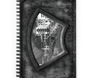 China a través de una ventana cuaderno espiral