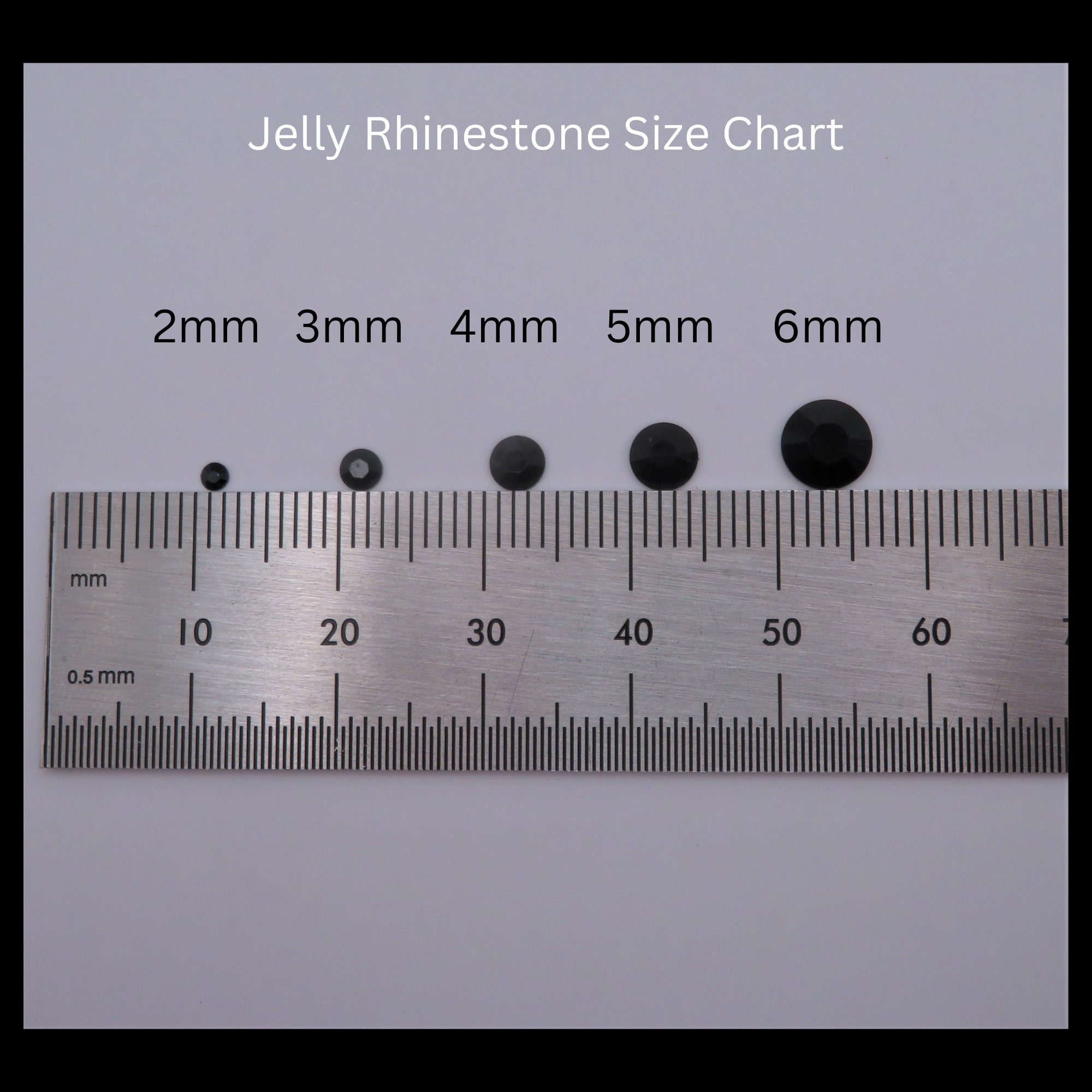 Jelly White AB - Rhinestones Flatback Non Hotflix – Glitter Delight LLC