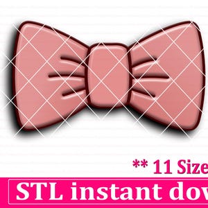 Vlinderdas koekjesuitsteker STL-bestand direct downloaden, STL koekjesuitsteker-bestand