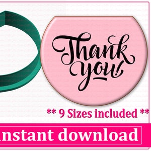 Semi Circle Cookie Cutter STL File Instant Download, STL Cookie Cutter File