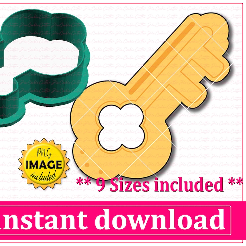 Heart Lock and Key Cookie - Etsy