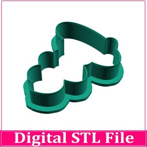 Bokstavlig kärlek Kakutstickare STL-fil (digital nedladdning) bild 2
