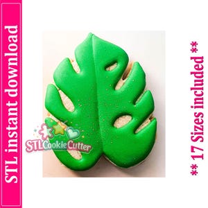 Leaf Cookie Cutter STL File (Digital Download)