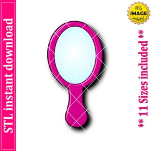 Emporte-pièce Lady Mirror - Fichier STL (Téléchargement numérique)