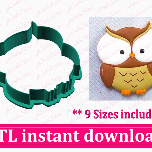 Stl/digital Cookie Cutter File Etsy