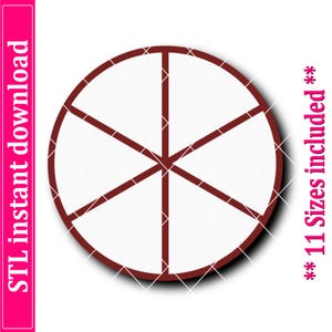 Pizza Slice Cookie Cutter STL File (Digital Download)