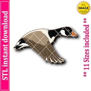 Goose Cookie Cutter STL File Instant Download, STL Cookie Cutter File Digital Download