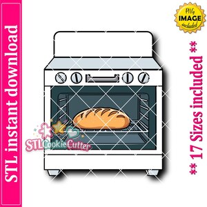 Ausstechförmchen für den Backofen (STL-Datei, digitaler Download)