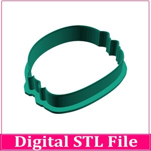 STL-bestand voor burgerkoekjes uitsteker, 11 formaten (digitale download) afbeelding 2