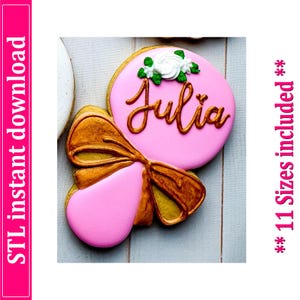 Baby Rattle Cookie Cutter STL File Instant Download, STL Cookie Cutter File