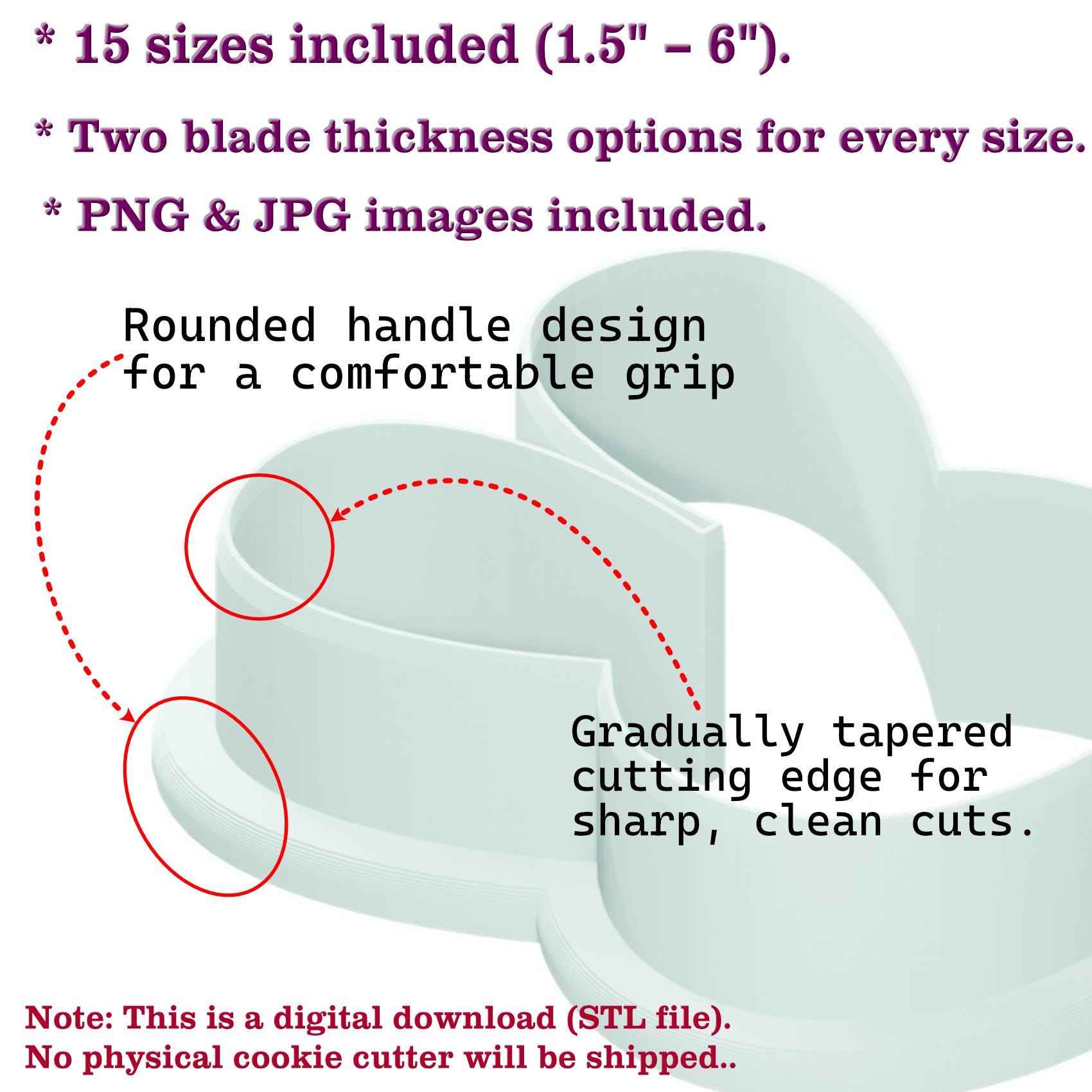 Graduation Tooth Cookie Cutter STL File, 15 Sizes (digital Download) - Etsy