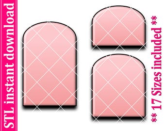 Arch Shape Cookie Cutter STL File (Digital Download)