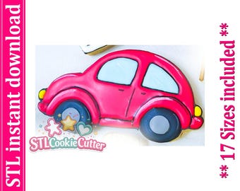 Car Cookie Cutter STL File (Digital Download)