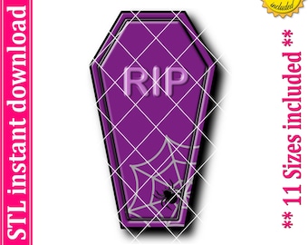Coffin Cookie Cutter STL File (Digital Download)