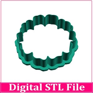 STL-bestand voor Daisy Cookie Cutter, 11 formaten (digitale download) afbeelding 2