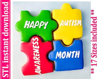 Puzzle Piece Jigsaw Cookie Cutter STL File (Digital Download)