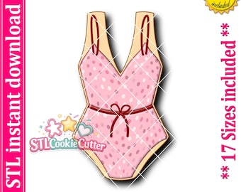 Lingerie Cookie Cutter STL File (Digital Download)