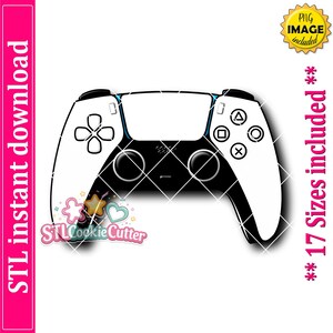 Game Controller Cookie Cutter STL File (Digital Download)