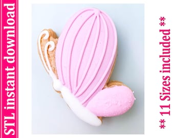 Butterfly Cookie Cutter STL File Instant Download, STL Cookie Cutter File