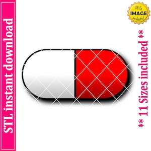 Medical Pill Cookie Cutter STL-bestand direct downloaden, STL Cookie Cutter-bestand