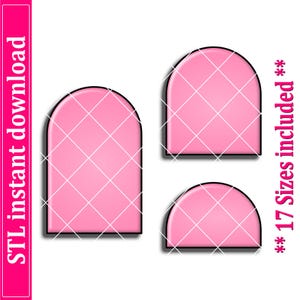 Arch Shape Cookie Cutter STL File (Digital Download)