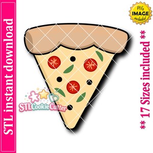 Pizza Slice Cookie Cutter STL File (Digital Download)