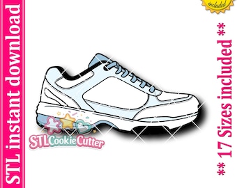 Sneaker Cookie Cutter STL File (Digital Download)