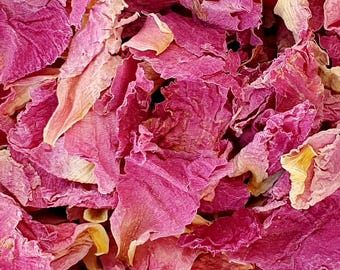 Dried Pink Peony Petal Confetti - Natural & Biodegradable Flower Confetti (1L)
