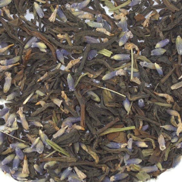 BIO Earl Grey Lavendel Schwarztee 500g - 1kg Bergamotte Tee - Hohe A Qualität - Feinster lose Blättertee - EU Lieferant